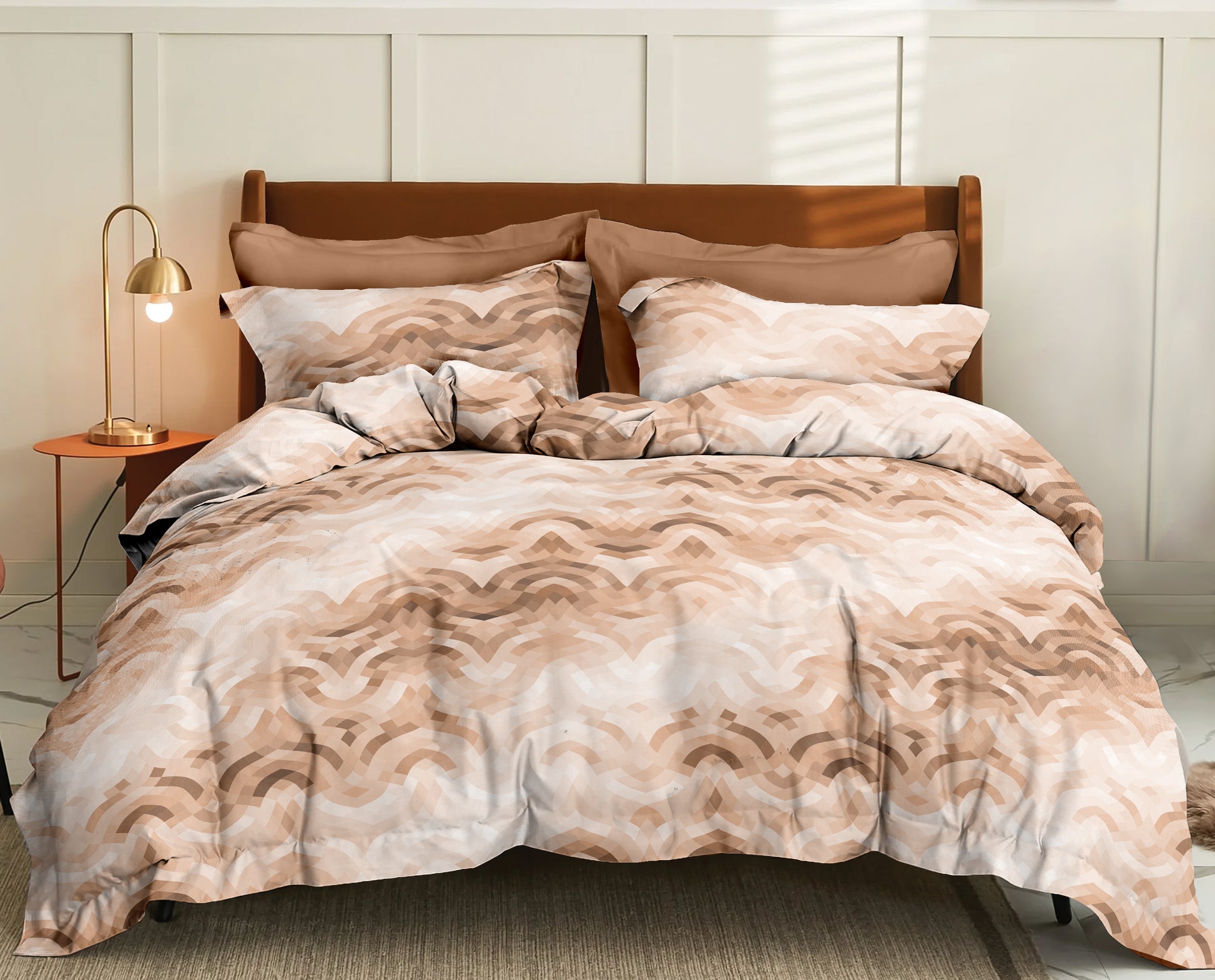 Waves Bedsheet - Evermore